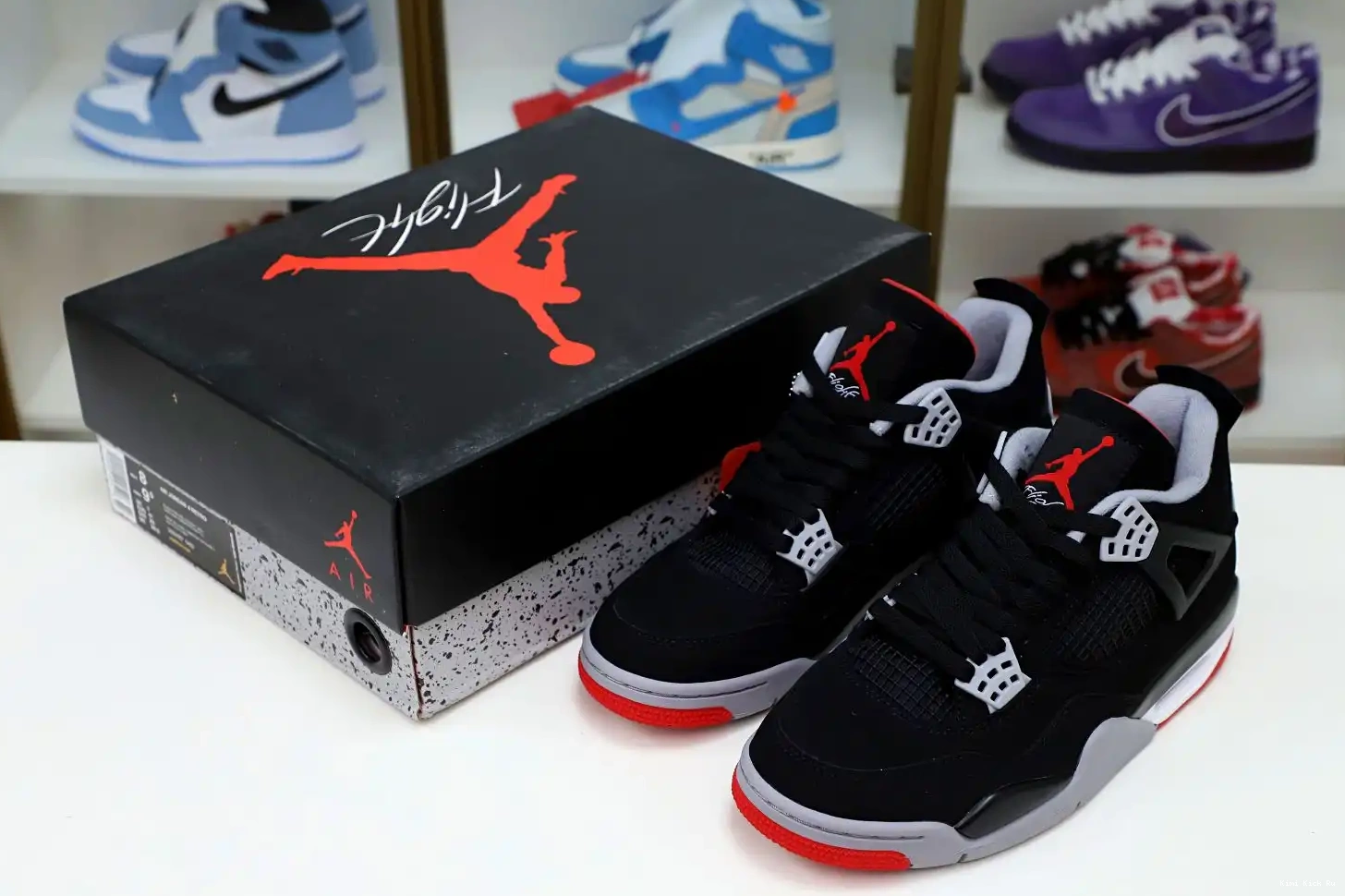 RETRO OG 2019 AIR 'BRED' JORDAN Kimikick 4 0820